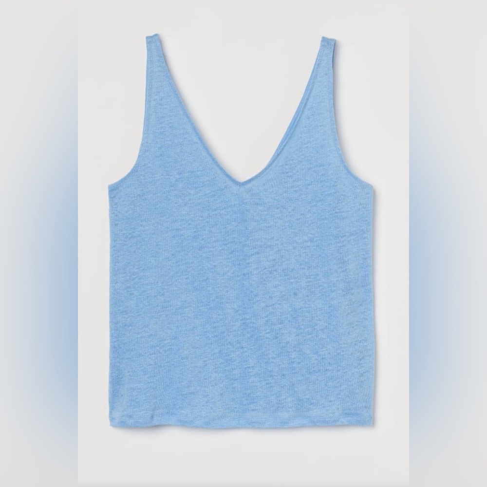 Blue tank top
